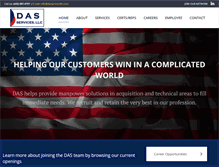 Tablet Screenshot of dasservicesllc.com